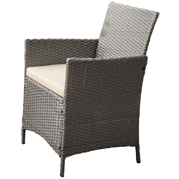 Comfy Living 4 Seater Light Grey Rattan Sofa Set - Wilko - thumbnail 4