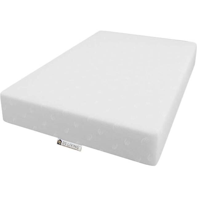 DS Living Double Pureflex Orthopaedic Memory Foam Mattress 8 inch - White - Wilko - image 1