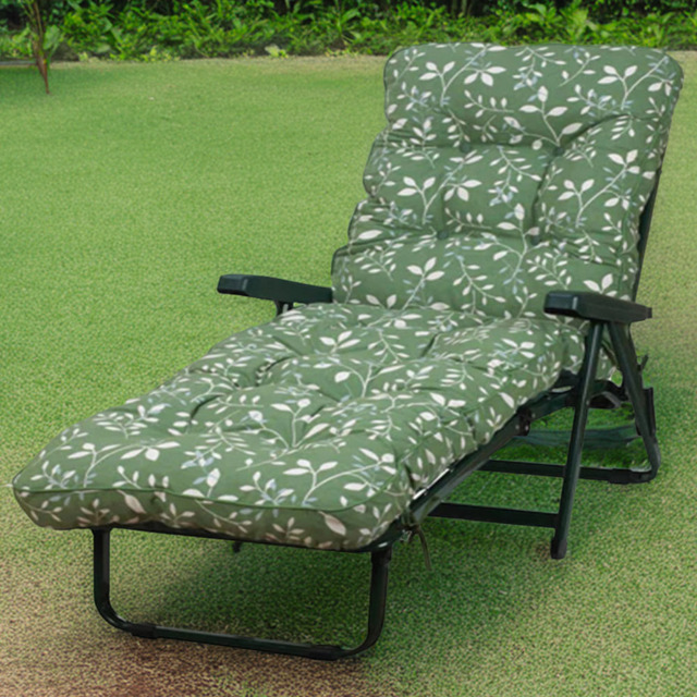 Glendale Deluxe Country Green Sunbed - Size: 99 x 58 x 115cm - Wilko - image 1