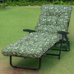 Glendale Deluxe Country Green Sunbed - Size: 99 x 58 x 115cm - Wilko