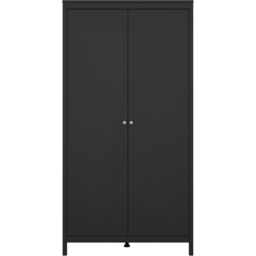 Florence Madrid 2 Door Matt Black Wardrobe - Wilko - thumbnail 4