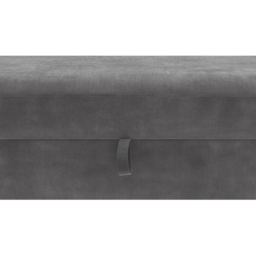Dorel Hartford Grey Chenille Storage Ottoman - Size: 43 x 130 x 69cm - Wilko - thumbnail 6