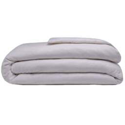 Serene King Size Heather Brushed Cotton Duvet Cover - Purple - Wilko - thumbnail 1