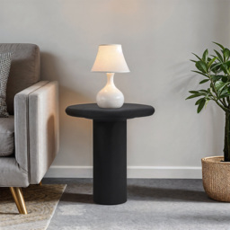 IH Design Udaipur Black Pentagon Side Table - Size: 55 x 48 x 48cm - Wilko - thumbnail 6