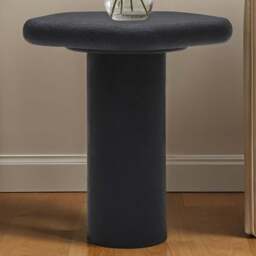 IH Design Udaipur Black Pentagon Side Table - Size: 55 x 48 x 48cm - Wilko