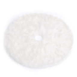 Living and Home White Christmas Tree Skirt 122cm - Wilko - thumbnail 1