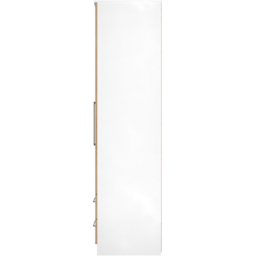 Crowndale Worcester 2 Door 2 Drawer Slatt Effect and White Tall Wardrobe Ready Assembled - Slatt Effect & White - Wilko - thumbnail 7
