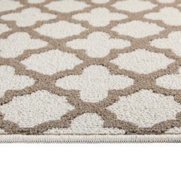 My Mat Stone Moroccan Tile Stain Resistant Runner 67 x 200cm - Size: 67 x 200 x 2cm - Brown - Wilko - thumbnail 4