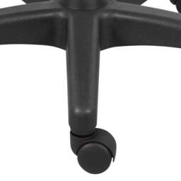 Teknik Office Ergo Twin Fabric Desk Chair Black - Size: 94 x 46 x 44cm - Wilko - thumbnail 6