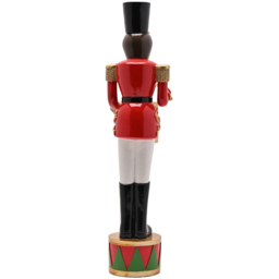 The Seasonal Gift Co Regal Tidings Christmas Royal Soldier Decoration 42cm - Size: 42 x 10 x 12cm - Red - The Seasonal Gift Co. - Wilko - thumbnail 4