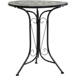 Charles Bentley Blue Mosaic Bistro Set - Size: 2 Seater - Wilko - thumbnail 6