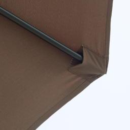 Outsunny Coffee Crank and Tilt Parasol 3m - Size: 295 x 295 x 250cm - Brown - Wilko - thumbnail 4