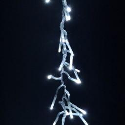Premier 960 Cool White LED Clear Cable Cluster 12.4m - Size: 1200 x 1200 x 4cm - Wilko - thumbnail 4