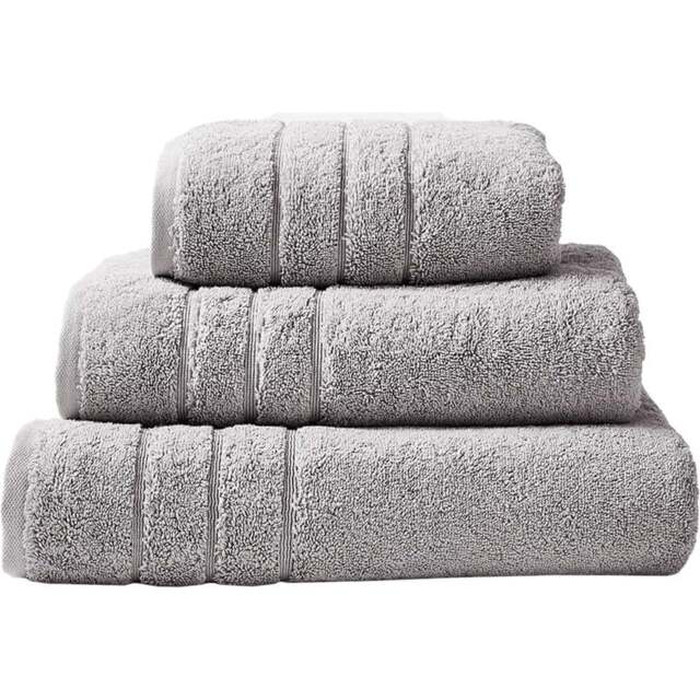 Allure Bath Fashions Smoke Grey Hotel Luxury Heavyweight Hand Towel - Size: 50 x 90cm - Wilko - image 1