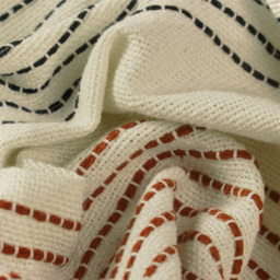 furn. Banda Pecan and Black Woven Tasselled Throw 125 x 150cm - Size: 150 x 125cm - Multi - Wilko - thumbnail 3