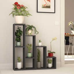 Decortie Sule Anthracite Plant Stand 2 Pack - Size: 89.0  x 42.0  x 20.0 cm - Black - Wilko - thumbnail 5