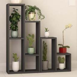 Decortie Sule Anthracite Plant Stand 2 Pack - Size: 89.0  x 42.0  x 20.0 cm - Black - Wilko - thumbnail 1