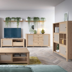 Florence Cestino Jackson Hickory Oak Shelf - Size: 24 x 150 x 16cm - Brown - Furniture to Go - Wilko - thumbnail 6