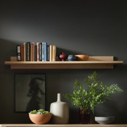 Florence Cestino Jackson Hickory Oak Shelf - Size: 24 x 150 x 16cm - Brown - Furniture to Go - Wilko - thumbnail 3