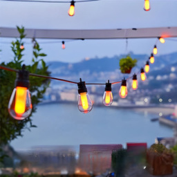 ENER-J 17 LED Flickering Flame Effect String Light Kit 15m - Size: 40 x 40 x 20cm - white - ENERJ - Wilko - thumbnail 1