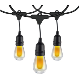 ENER-J 17 LED Flickering Flame Effect String Light Kit 15m - Size: 40 x 40 x 20cm - white - ENERJ - Wilko - thumbnail 3