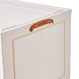 Living and Home 6 Door Kids Room White Foldable Wardrobe 155cm - Size: 155 x 67 x 41cm - Wilko - thumbnail 5