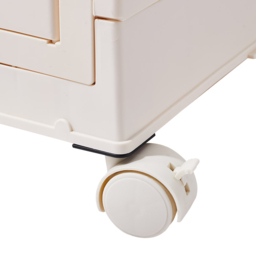Living and Home 6 Door Kids Room White Foldable Wardrobe 155cm - Size: 155 x 67 x 41cm - Wilko - thumbnail 7