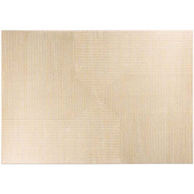 Origins Sand Pyramid Rug 80 x 150cm - Cream - Origins Rugs - Wilko - image 1