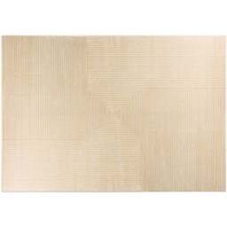 Origins Sand Pyramid Rug 80 x 150cm - Cream - Origins Rugs - Wilko - thumbnail 1