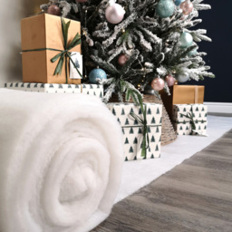 Samuel Alexander Soft White Artificial Snow Blanket Christmas Decoration 90 x 1350cm - Size: 90 x 1350 x 90cm - Wilko - thumbnail 6