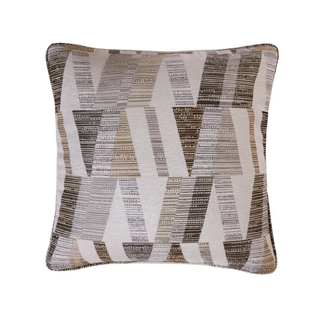 Indiana Geo Jacquard Cushion Multicolour - Divante Finest - Wilko - image 1
