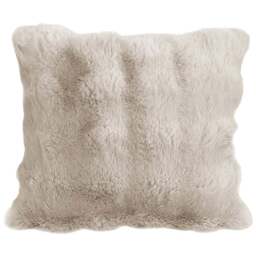Sweet Dreams Alpine Cream Faux Fur Cushion 43 x 43cm - Wilko - thumbnail 1