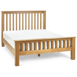 Julian Bowen Mallory King High Footend Bed - Brown - Wilko - thumbnail 3
