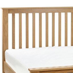 Julian Bowen Mallory King High Footend Bed - Brown - Wilko - thumbnail 4