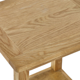 Julian Bowen Mallory Lamp Table - Size: 38 x 44 x 55cm - Brown - Wilko - thumbnail 5