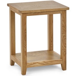 Julian Bowen Mallory Lamp Table - Size: 38 x 44 x 55cm - Brown - Wilko - thumbnail 3