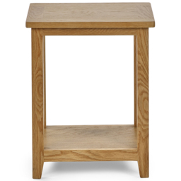 Julian Bowen Mallory Lamp Table - Size: 38 x 44 x 55cm - Brown - Wilko - thumbnail 4