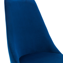 Julian Bowen Vittoria Cantilever Set of 2 Blue Dining Chairs - Multi - Wilko - thumbnail 7