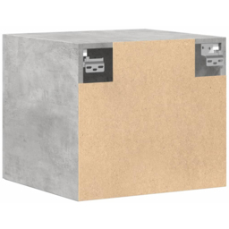 vidaXL Single Door Concrete Grey Wall Mounted Storage Cabinet - Size: 40 x 45 x 42.5cm - Wilko - thumbnail 7
