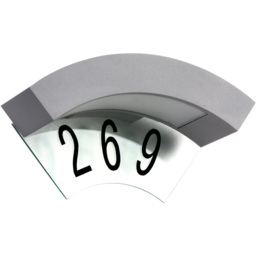 Luxform Canning Anthracite Wall Light - Size: 11.9 x 26.3 x 14.2cm - Grey - Wilko