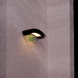 Luxform Canning Anthracite Wall Light - Size: 11.9 x 26.3 x 14.2cm - Grey - Wilko - thumbnail 4