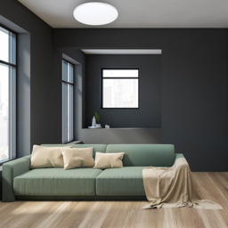 Milagro Siena White LED Ceiling Lamp with Remote 230V - Size: 4 x 55 x 4cm - Wilko - thumbnail 5