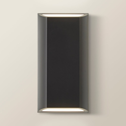 ValueLights Leon Matte Black Up and Down LED Outdoor Wall Light - Size: 22 x 11.3 x 5.1cm - Wilko - thumbnail 5