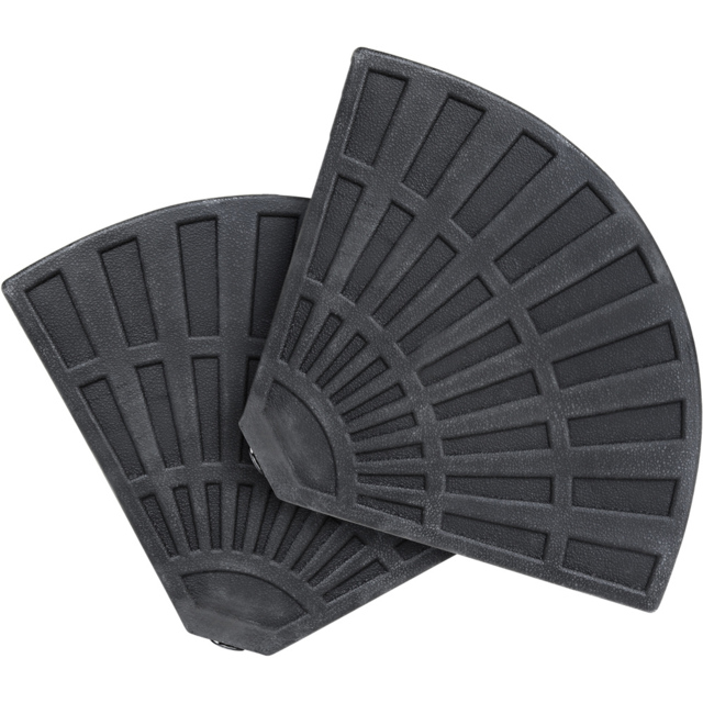 Charles Bentley 2 Piece Cantilever Parasol Base 12kg - Black - Wilko - image 1