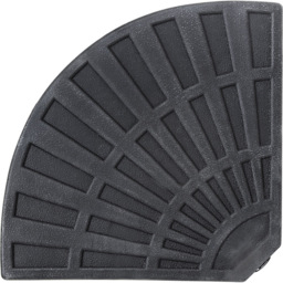 Charles Bentley 2 Piece Cantilever Parasol Base 12kg - Black - Wilko - thumbnail 4