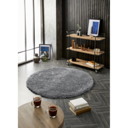 Origins Chicago New Grey Circle Rug 133cm - Size: 133 x 133cm - Origins Rugs - Wilko - thumbnail 3