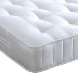 Crystal Single 1400 Pocket Sprung Mattress - White - Bedmaster - Wilko - thumbnail 3