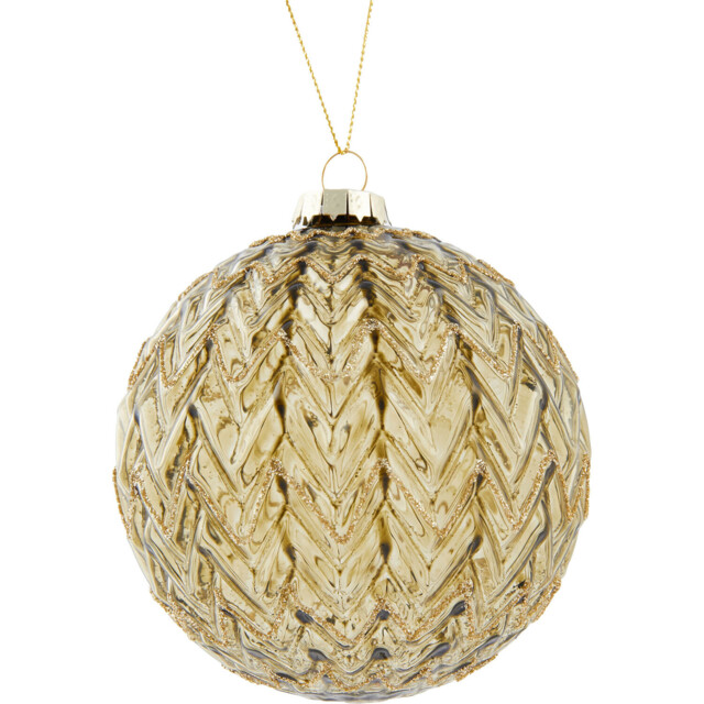 Opaque Bauble Olive Green - Olive Green - Size: 1 Piece - Wilko - image 1