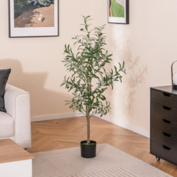 Costway Artificial Olive Tree with Fruits 130cm - Size: 15 x 13 x 130cm - Multi - Wilko - thumbnail 3