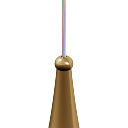 Living and Home Black and Gold Dew Drop Crystal Shade LED Wall Light - Size: 72.5 x 10 x 21cm - Black + Clear - Wilko - thumbnail 6